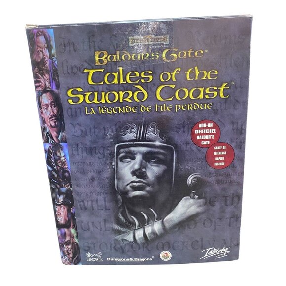 Baldur's Gate Big Box Tales of the Sword Coast Legends De L‘ile Perdue FRENCH PC - Picture 2 of 8